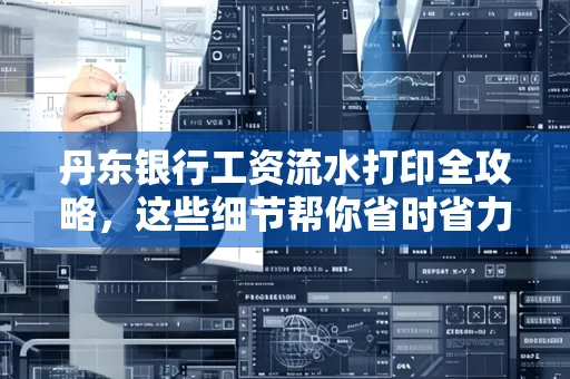 丹东银行工资流水打印全攻略，这些细节帮你省时省力！